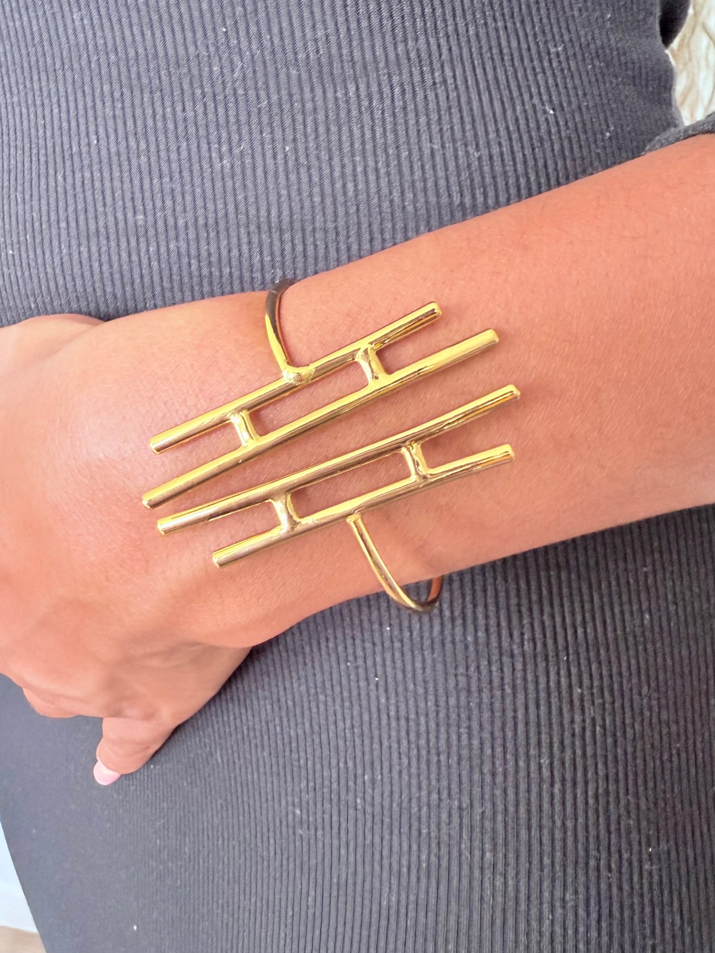 Bracelet fantaisie doré