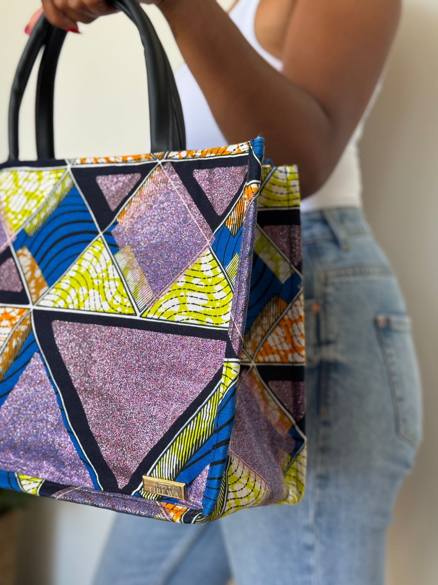 Sac cabas Massita Purple glitter💜