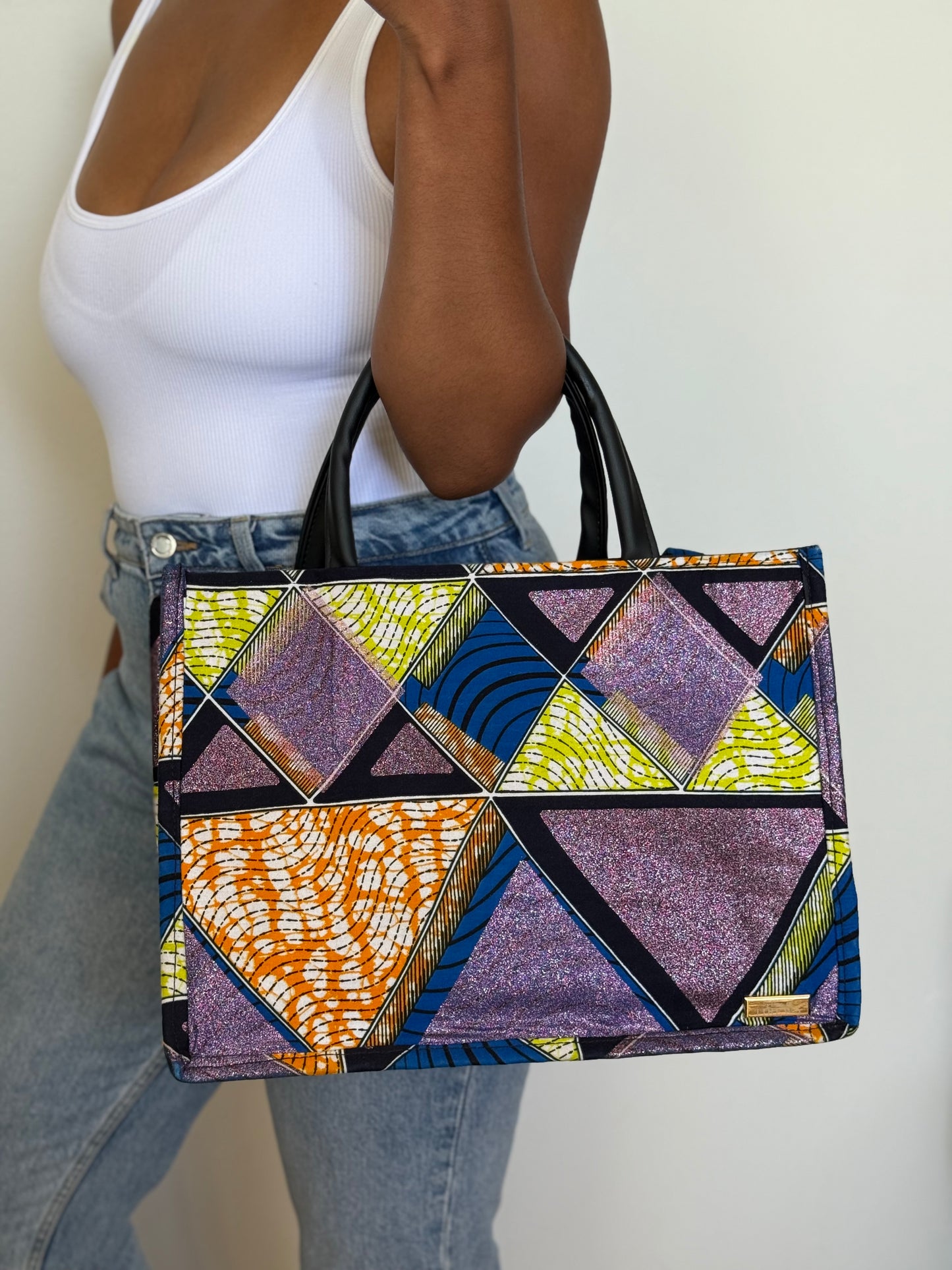 Sac cabas Massita Purple glitter💜