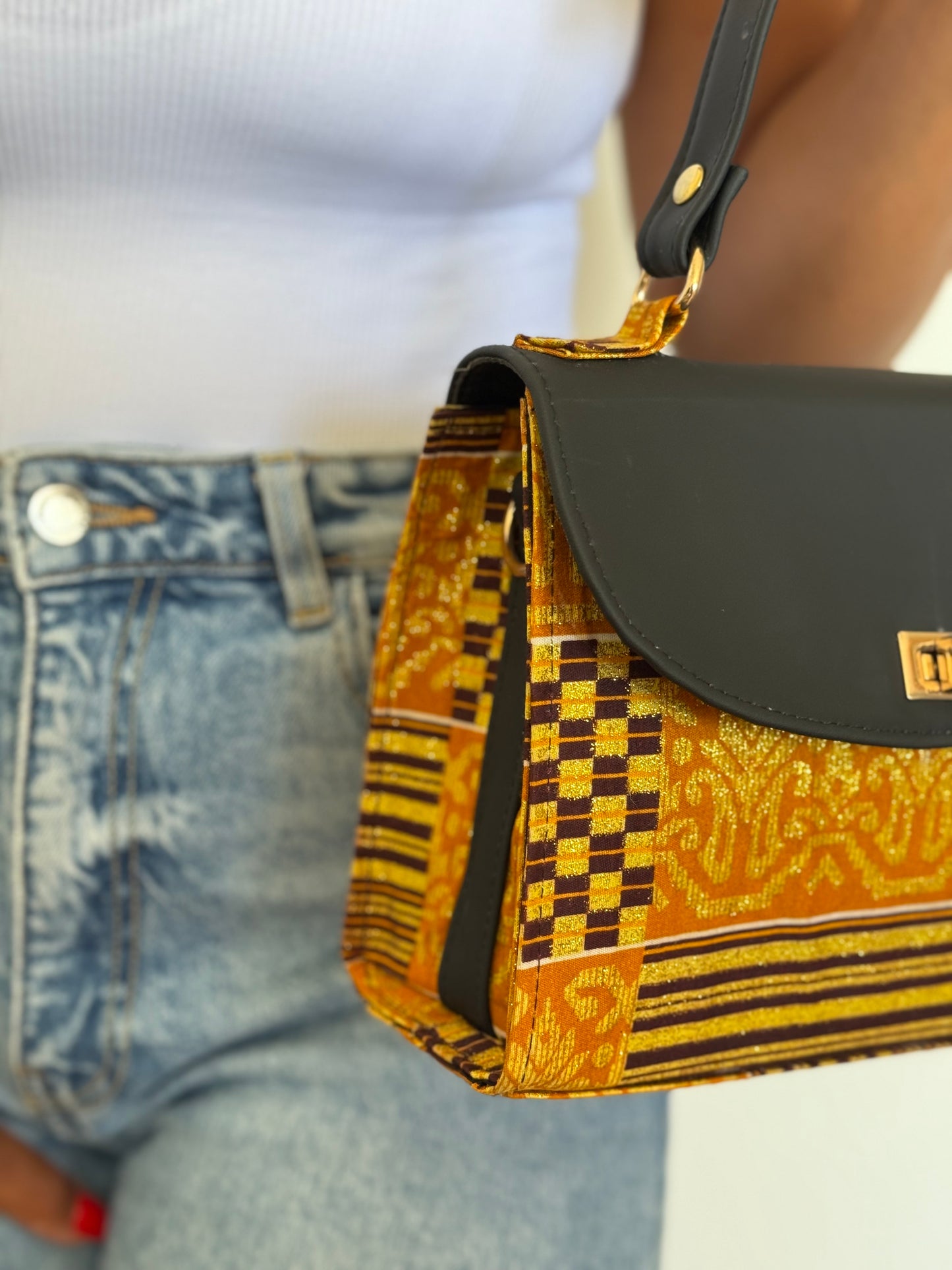 Pré-commande Mini Sac à main Tacko Akan Fire