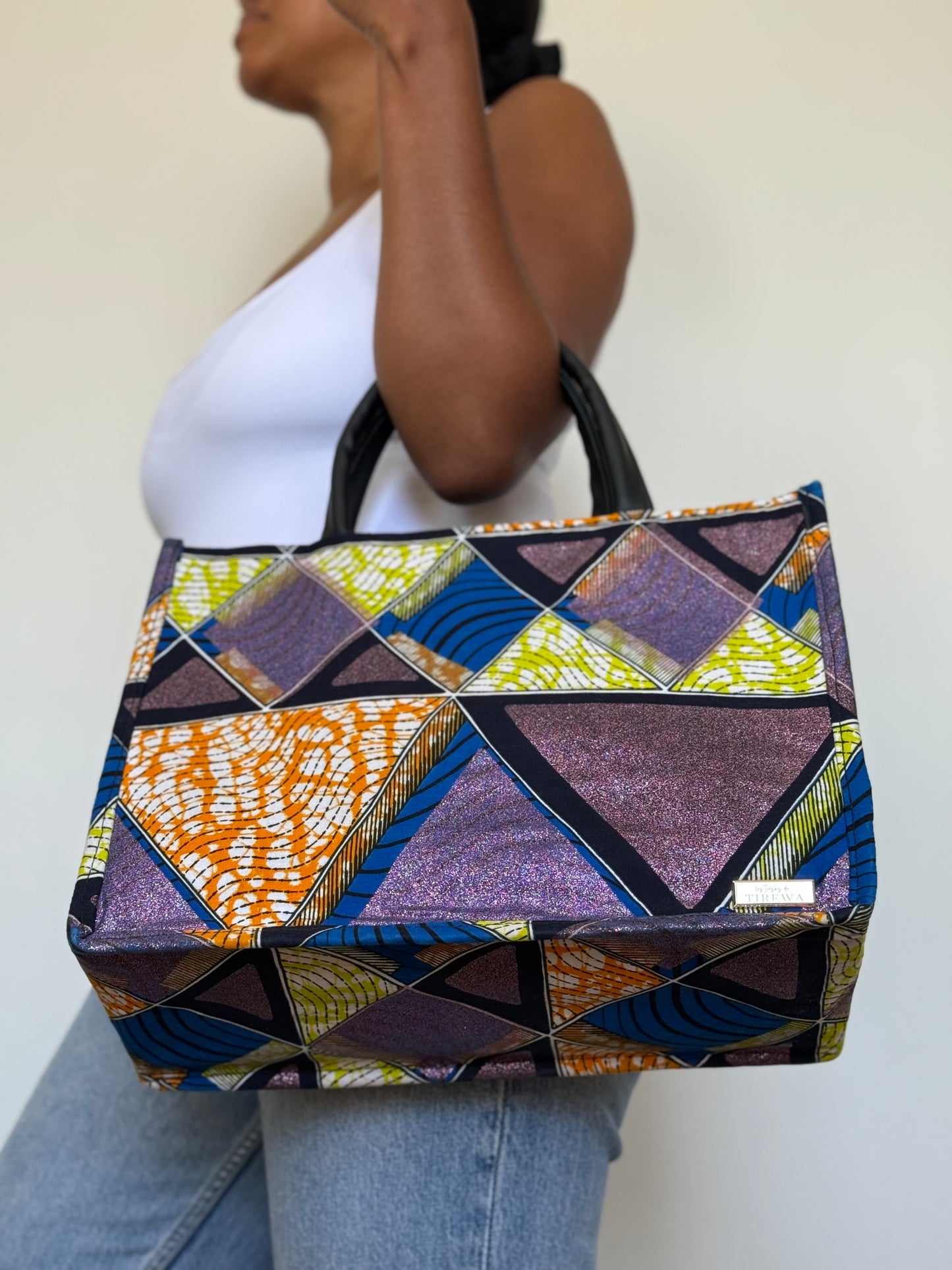 Sac cabas Massita Purple glitter💜
