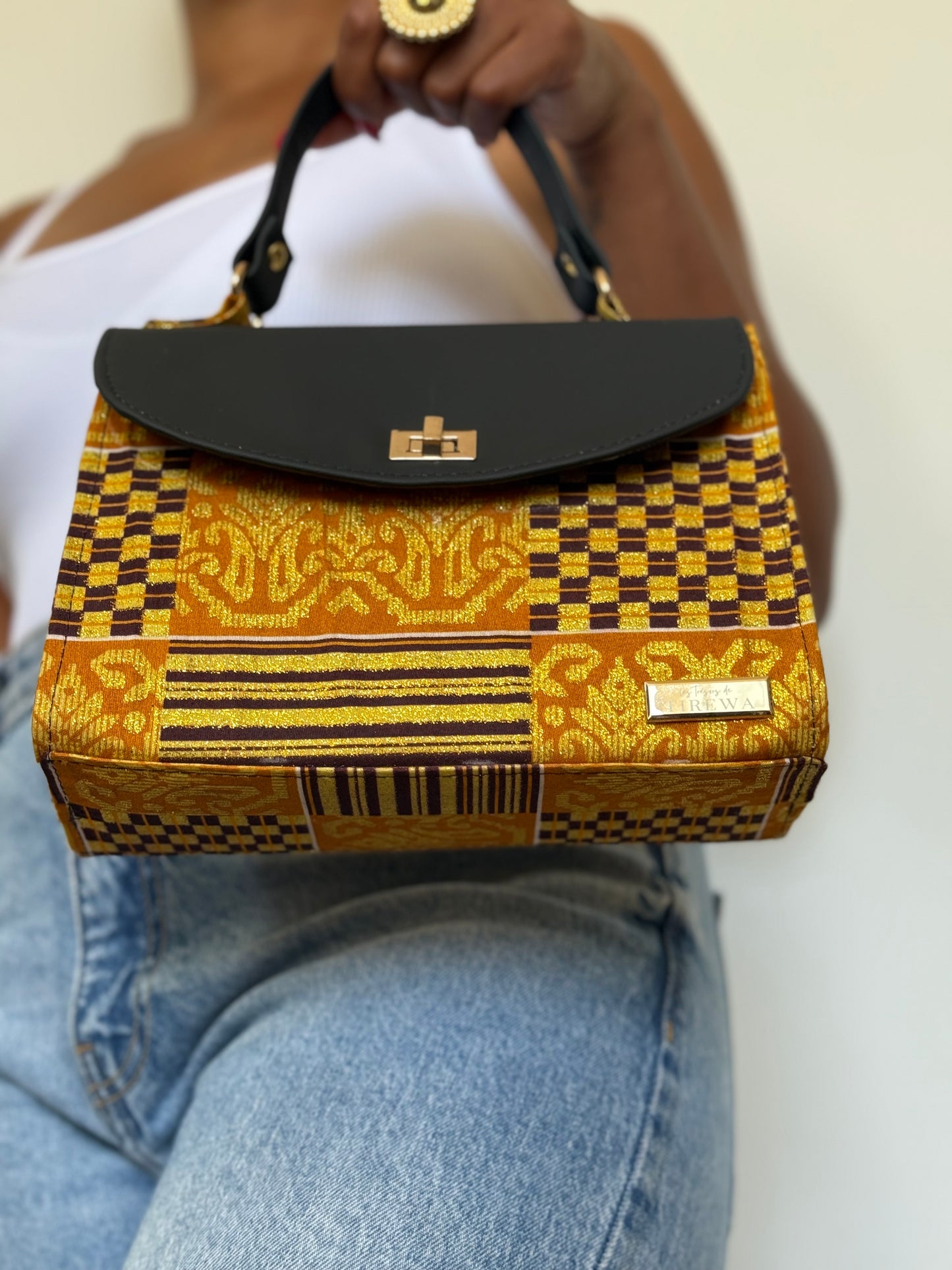 Pré-commande Mini Sac à main Tacko Akan Fire