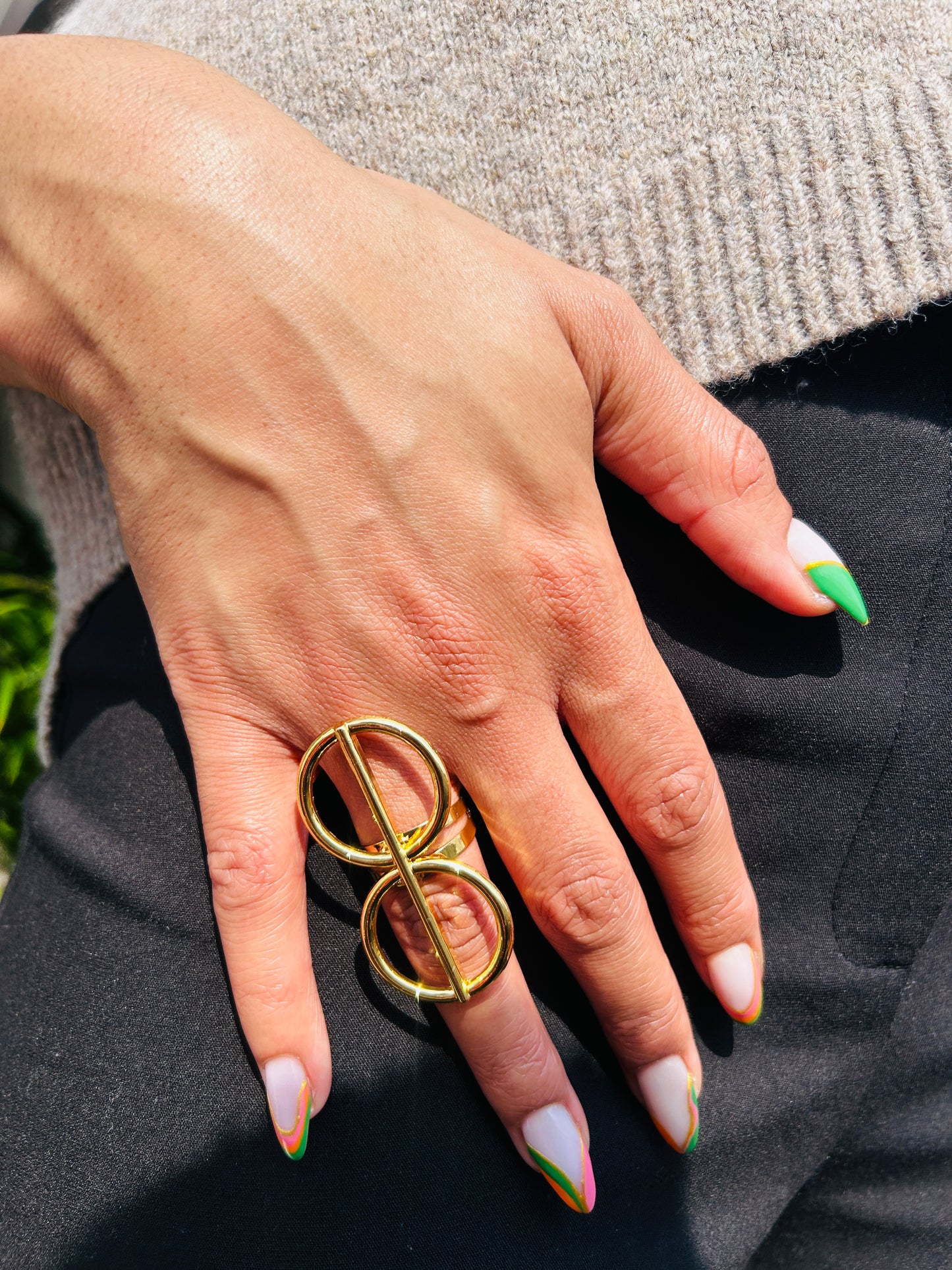 Bague ethnique afro chic