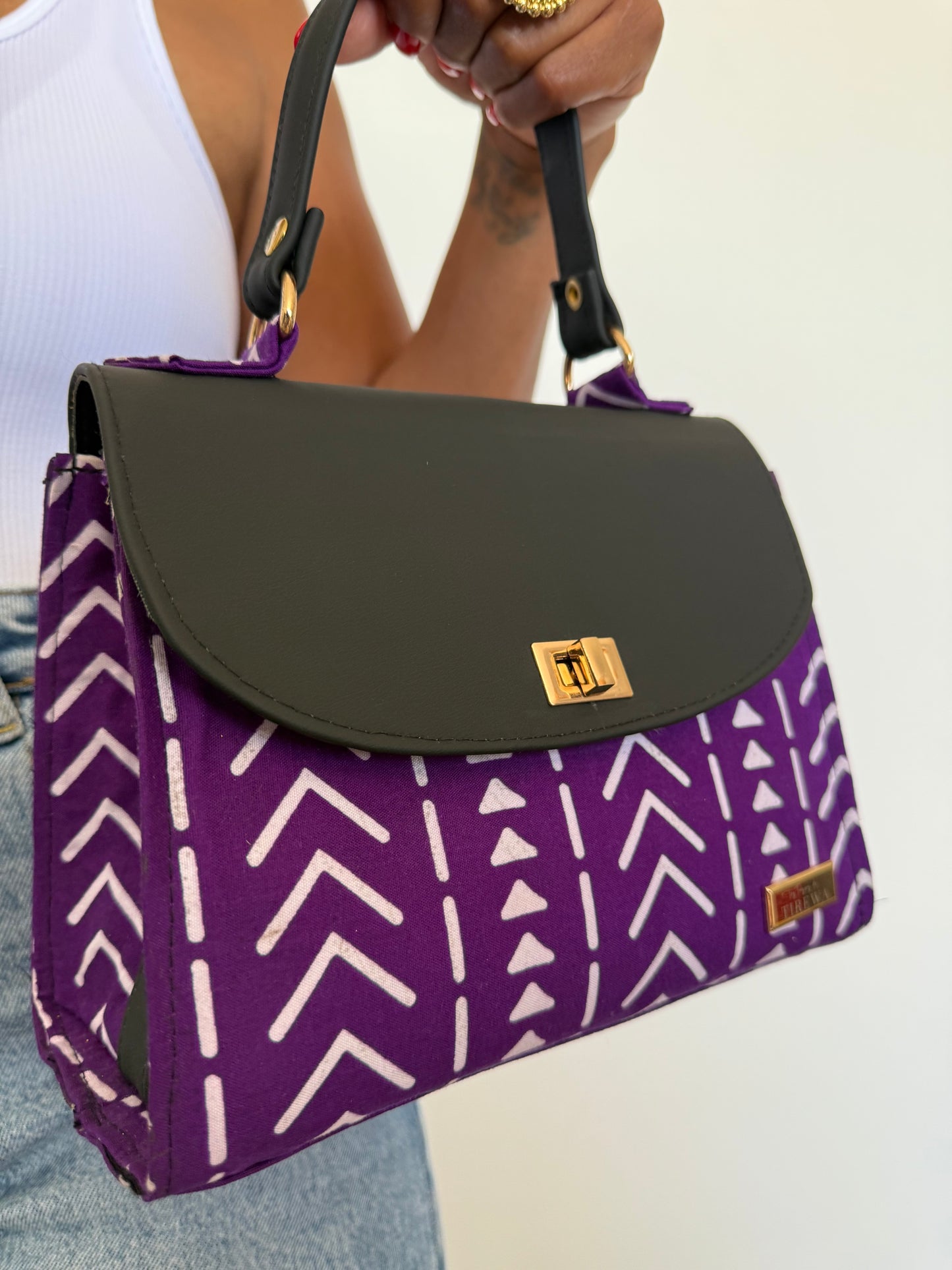 Mini Sac à main Tacko Bleu Glitter