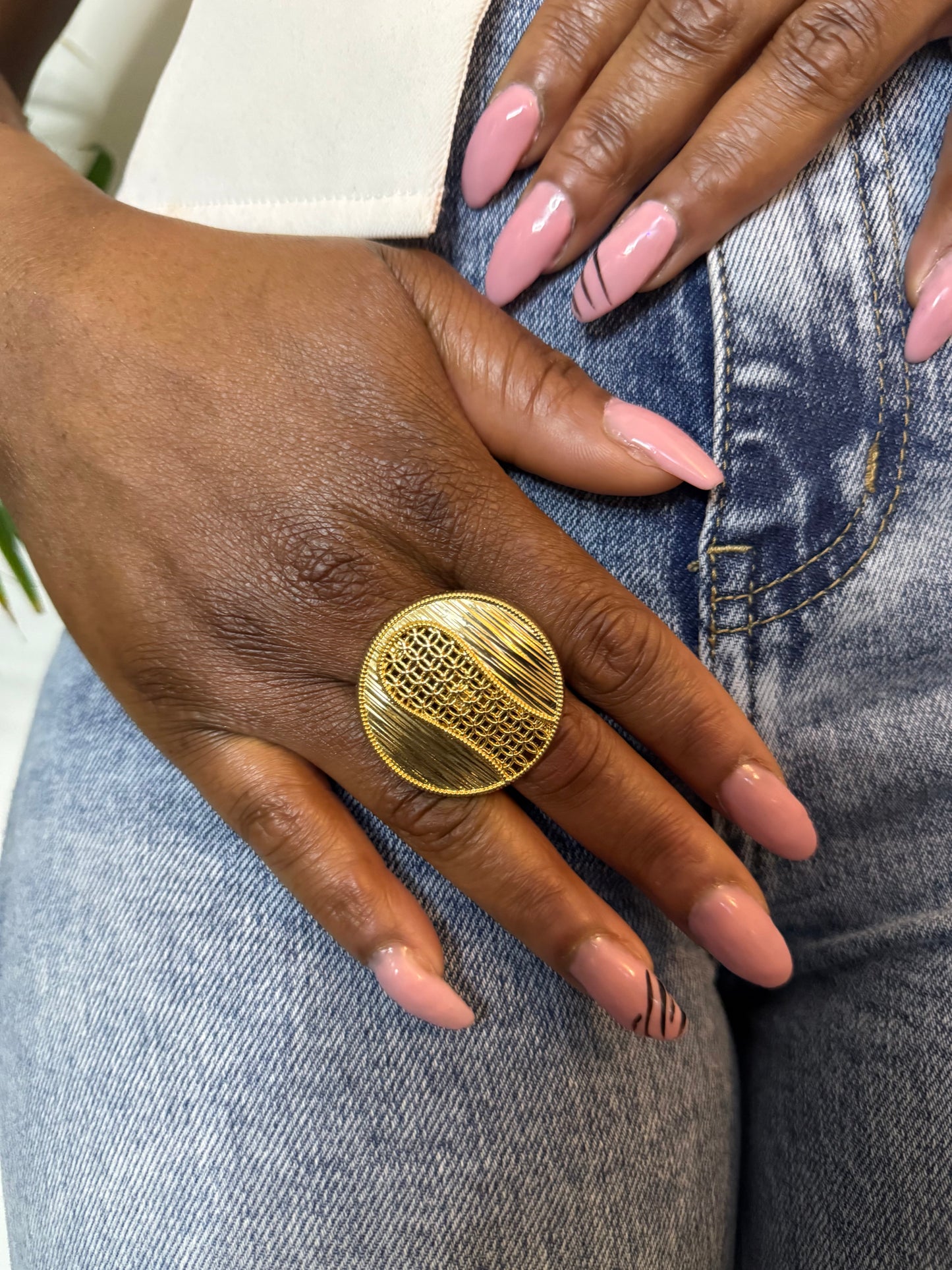 Bague ethnique afro chic