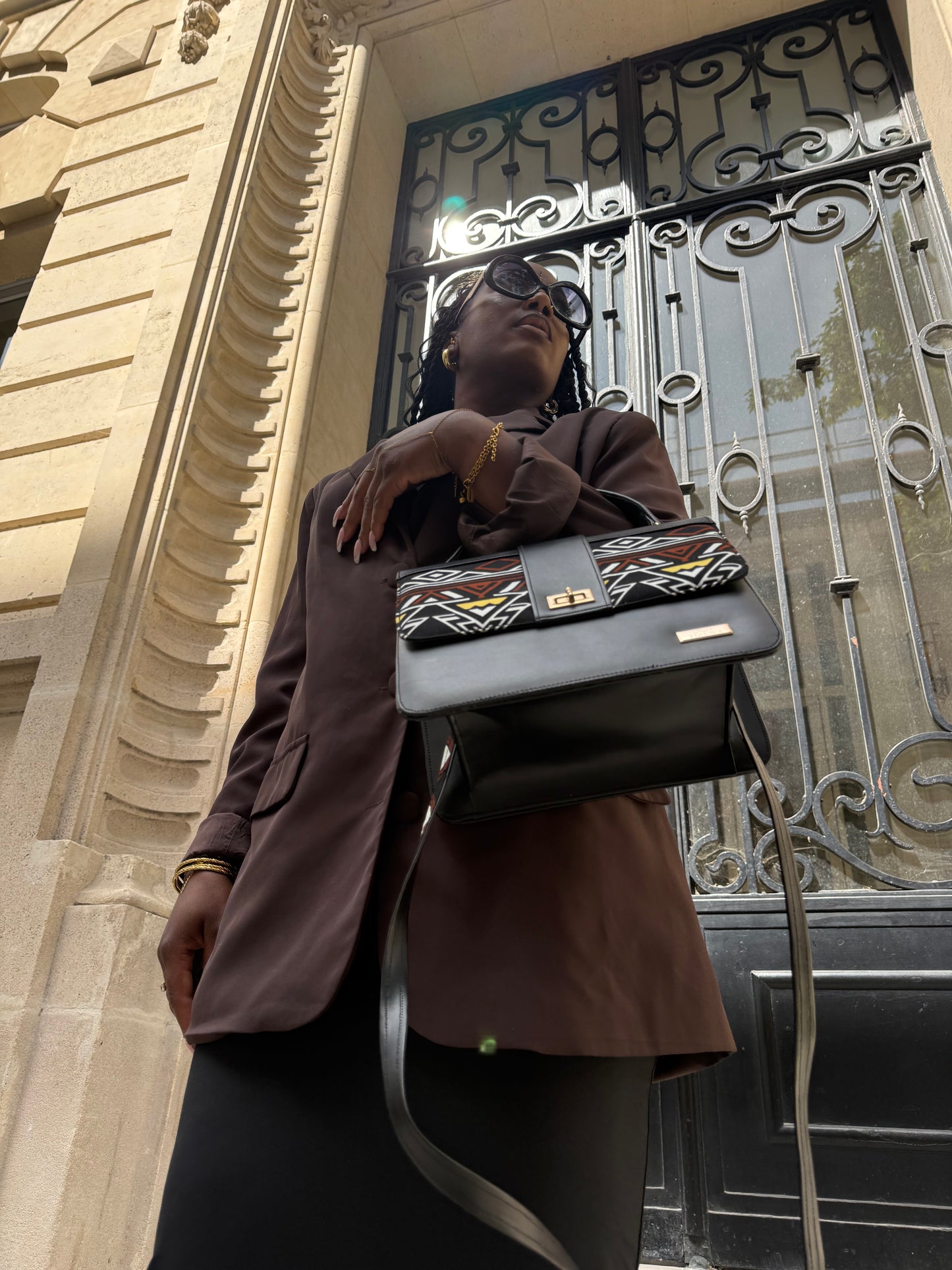Sac à main Awa Moka
