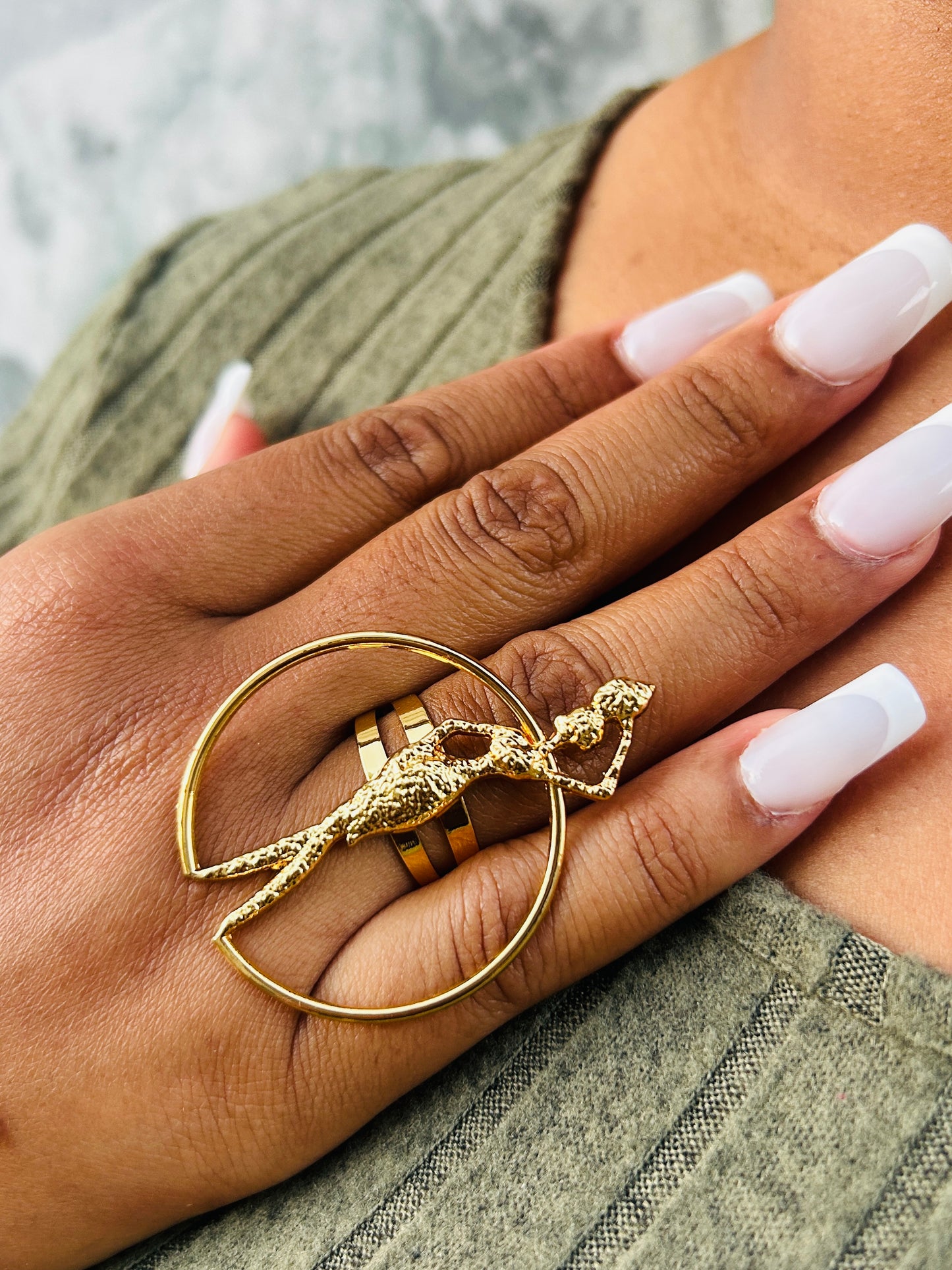 Bague ethnique afro chic