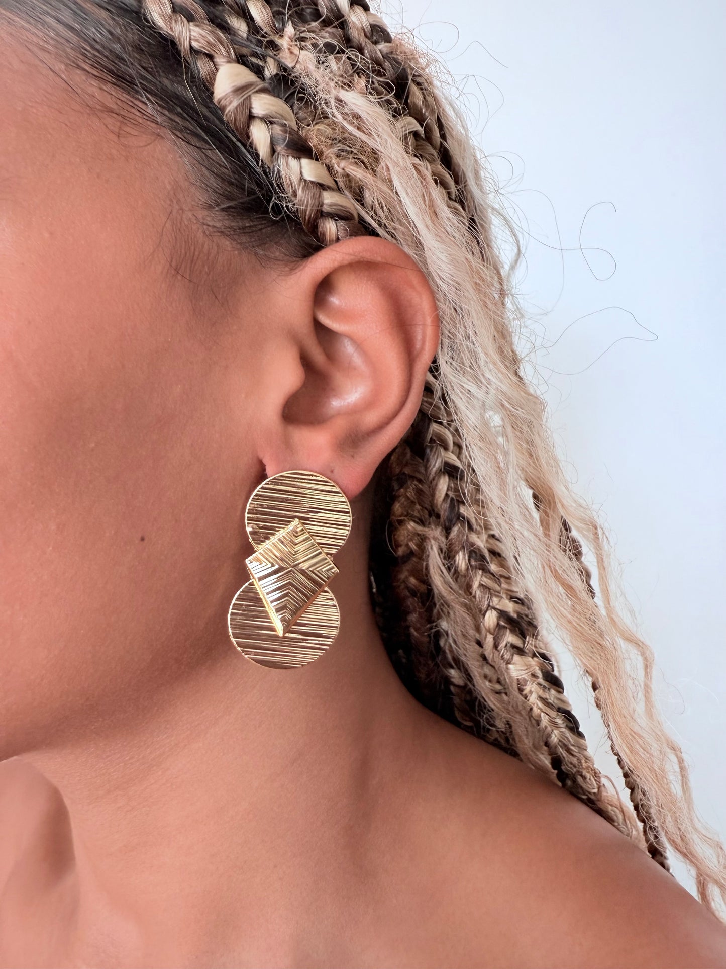 Boucle d'oreille Afro Chic