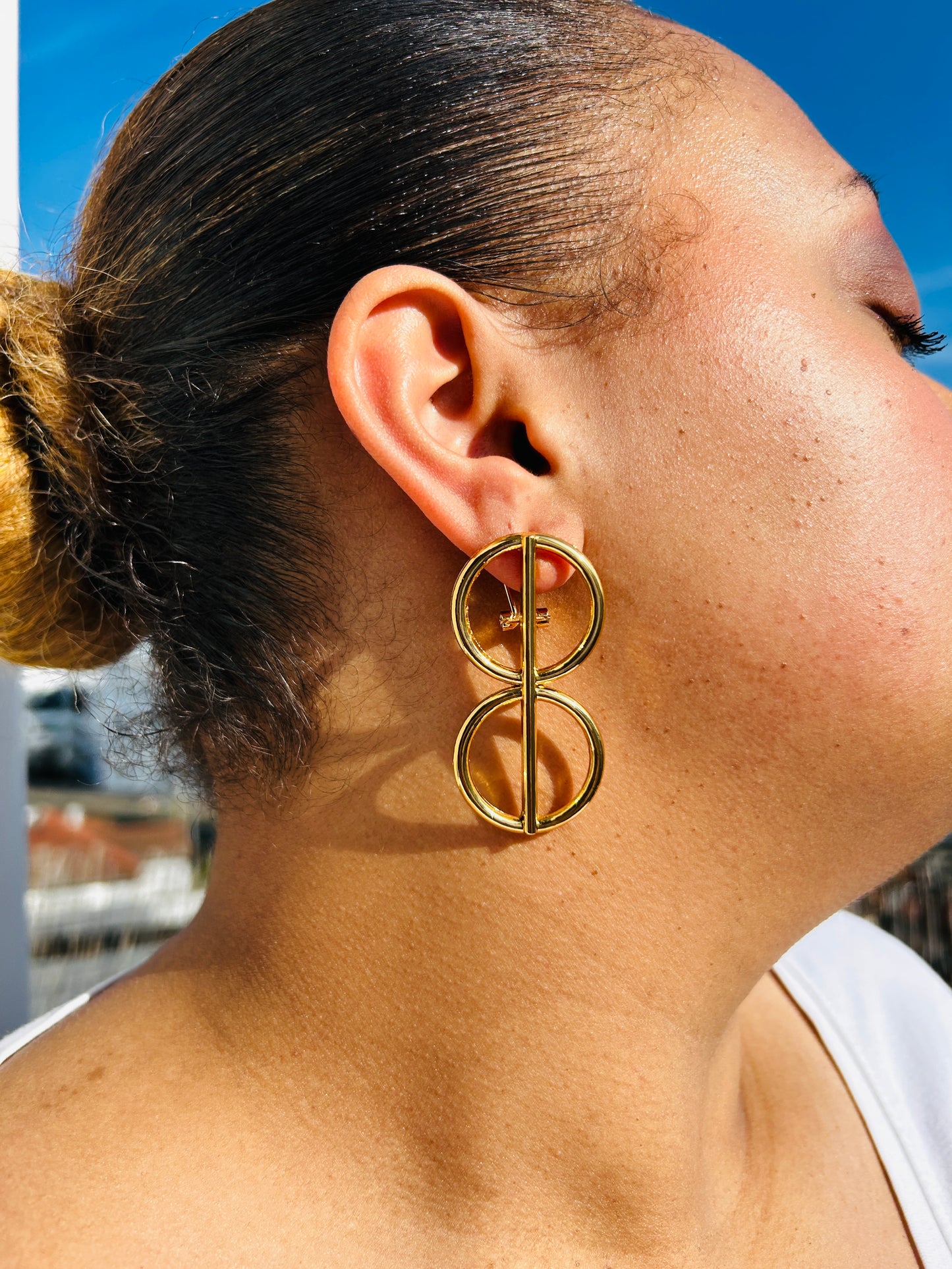 Boucle d'oreille Afro Chic