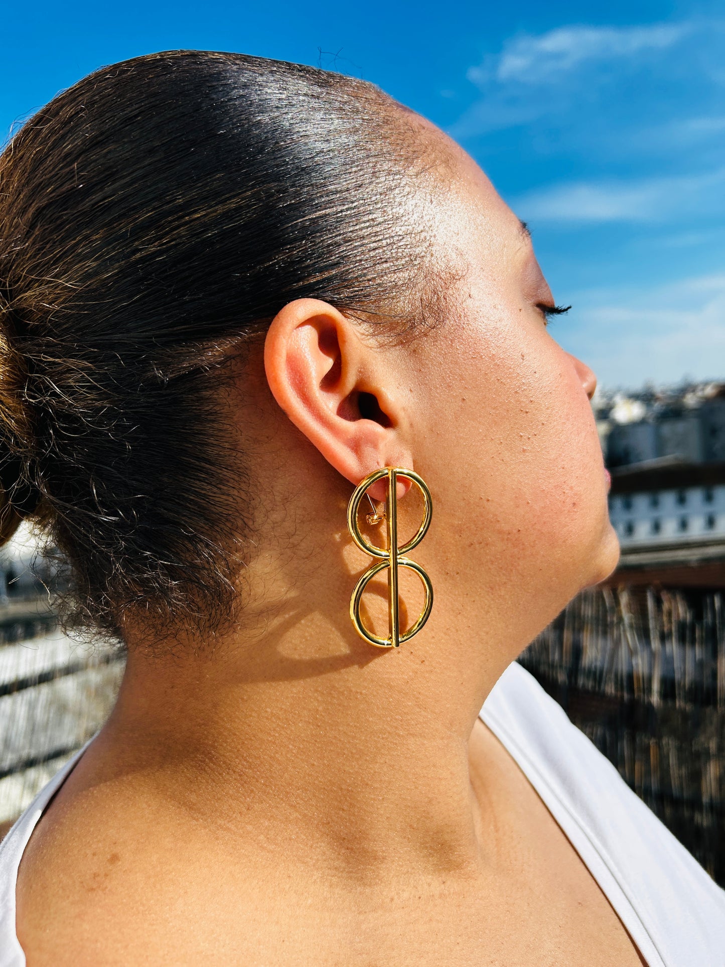 Boucle d'oreille Afro Chic